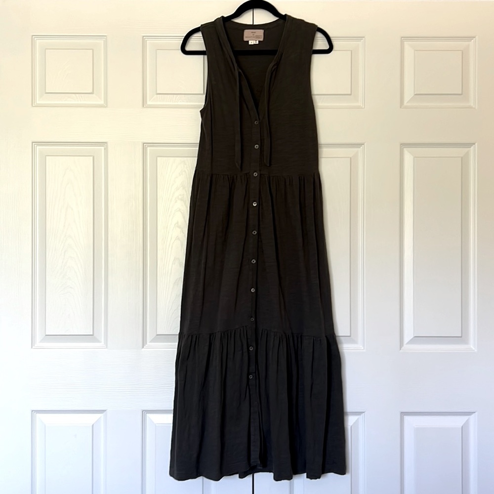 ANTHRO Folk by Hanselfrom Basel Maxi Dress